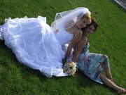 Продам модельное свадебное платье