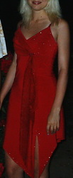 Платье красное 50грн