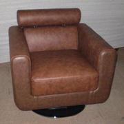 Кожаное кресло Коссет,  цвет коричневый