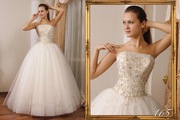 Шикарное новое свадебное платье по доступной цене