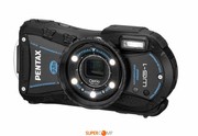 Цифр. фотокамера Pentax Optio WG-1 Black + карта памяти 4 ГБ + штатив 