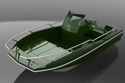 Пластиковая лодка БАРС 400 Fisher