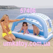 Детский бассейн с навесом Интекс (Intex) 57406