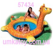 Детский надувной бассейн Жираф Intex 57434 (Интекс)