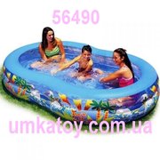 Интекс (Intex) 56490 семейный бассейн Овал