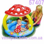 Красочный детский бассейн Грибок Интекс (Intex) 57407