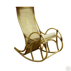 Кресло-качалка Каприз плетеная мебель из ротанга