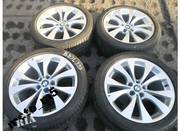 Диски разно широкие R20 на BMW X5 E70