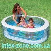Оригинальный детский надувной бассейн Intex 57482 Овальный