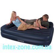 Надувная флокированная кровать Intex 66720