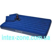 Надувной набор Intex 68765 матрас,  2 подушки и насос