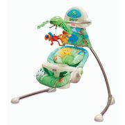 Колыбель-качели Тропический лес Fisher Price 