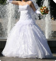 Продам свадебное платье + доставка по Днепропетровску