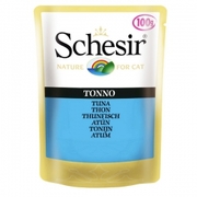 Schesir ТУНЕЦ (Tuna) влажный корм консервы для кошек,  пауч