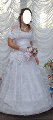 Продам свадебное платье!!!Днепропетровск в отличном состоянии