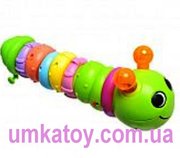 Продаем детскую игрушку Гусеница 2010-303 на батарейках