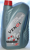 Полусинтетическое моторное масло Venol 10w-40 5л.
