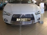 Решетка радиатора и бампера для Mitsubishi Outlander XL 2010+