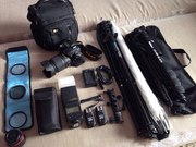 SET: Nikon d90,  Yongnuo,  Phottix,  Velbon,  Helios,  Mircopro