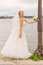 Сказочное свадебное платье