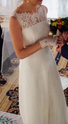 Продам шикарное не венчанное свадебное платье