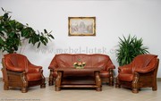 Новая кожаная мебель с Европы (кожаный диван,  кресло или угловой диван