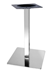 Опора для стола Кама,  блин 45*45 см,  нержавеющая сталь,  высота 72 см