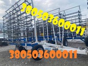 Шлейфово-зубова борона БШЗ-15 (15 м, реальні фото)
