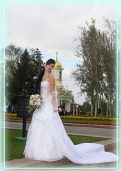 Авторское свадебное платье
