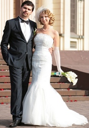 Эксклюзивное свадебное платье Lugonovias